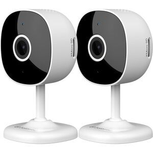 GALAYOU Indoor Home Security Cameras - 2K WiFi w Two-Way Audio - 2 Pack